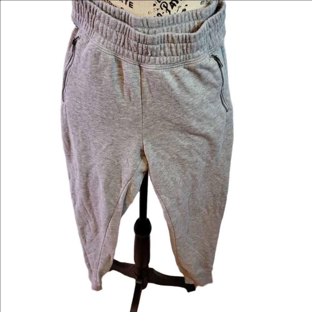 Old Navy Gray Joggers Sweatpants Girls Large 10 12 - Picture 2 of 3